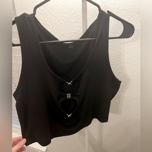 Black Shein top